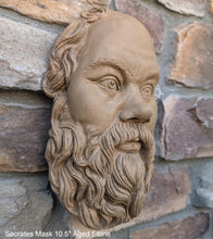 Load image into Gallery viewer, Roman Greek Socrates bust Sculpture 10.5&quot; www.Neo-Mfg.com home decor Museum Reproduction
