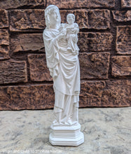 Load image into Gallery viewer, Religious Virgin &amp; Child Sculpture statue www.Neo-Mfg.com Museum reproduction 10.5&quot;
