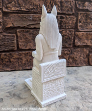 Load image into Gallery viewer, Egyptian Anubis Seated statue replica sculpture Artifact 9.75&quot; www.Neo-Mfg.com
