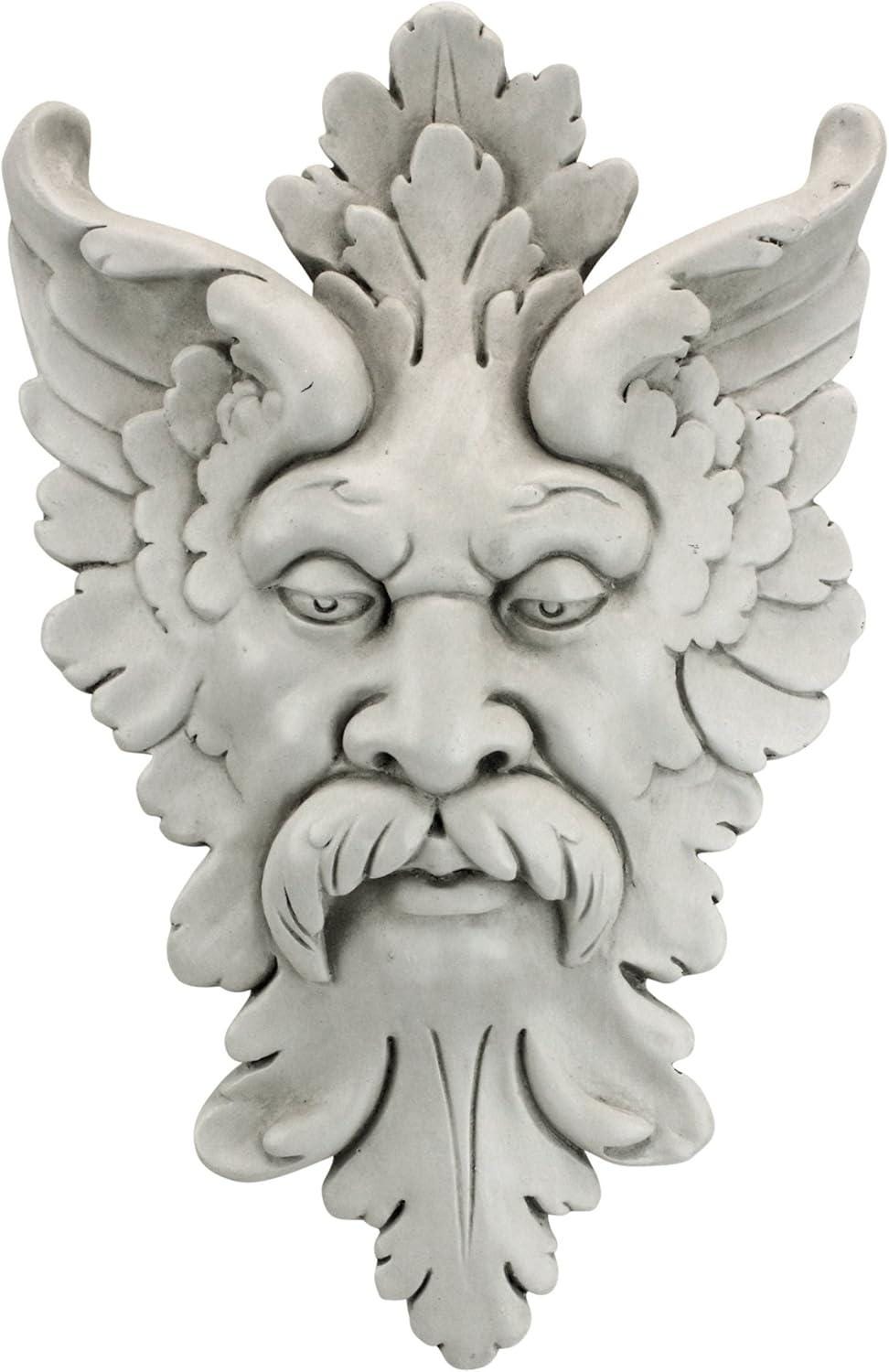 Green Man Michelangelos Florentiner Mann Grünmann Wandskulptur Mittel wall Sculpture Mask Wall Plaque Vintage sculpture 12