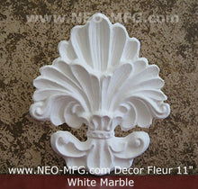 Load image into Gallery viewer, Decor FLEUR De Lis tuscan art wall sculpture plaque www.NEO-MFG.com
