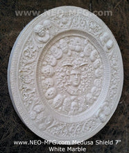 Load image into Gallery viewer, History Medusa Shield Artifact Carved Sculpture Statue 7&quot; www.Neo-Mfg.com b10
