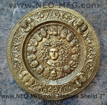 Load image into Gallery viewer, History Medusa Shield Artifact Carved Sculpture Statue 7&quot; www.Neo-Mfg.com b10
