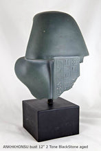 Load image into Gallery viewer, History Egyptian Ankhkhonsu bust Statue Sculpture 12&quot; www.Neo-Mfg.com home decor Museum reproduction
